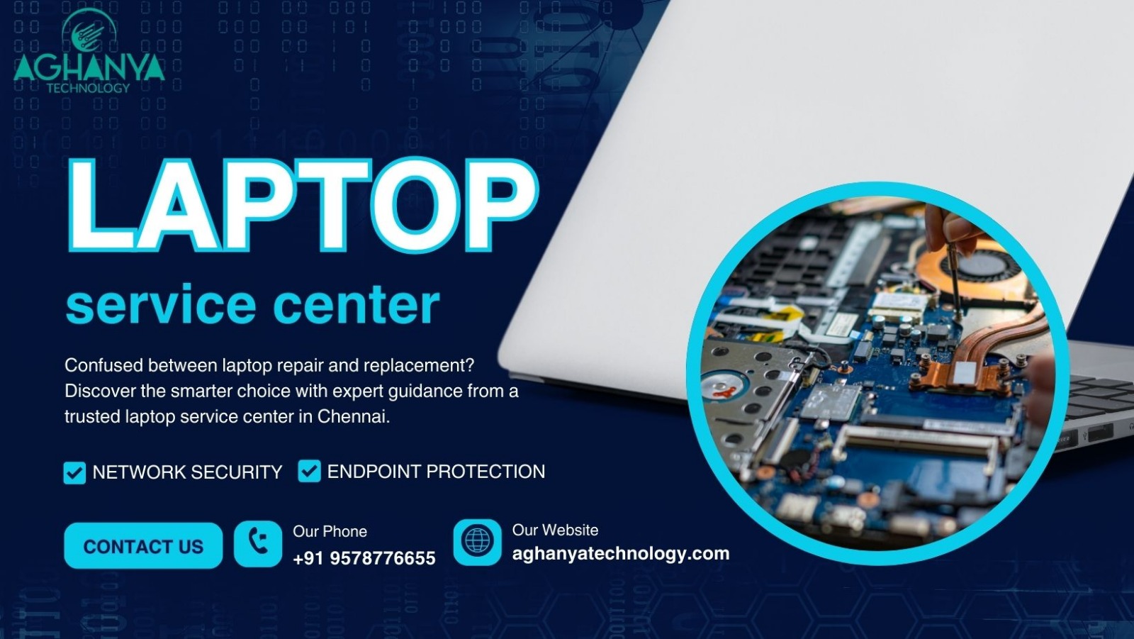 Laptop repair services in Chennai